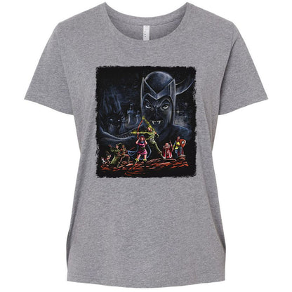 Ladies Curvy Jersey - 483KA5ZR - Granite Heather - 9