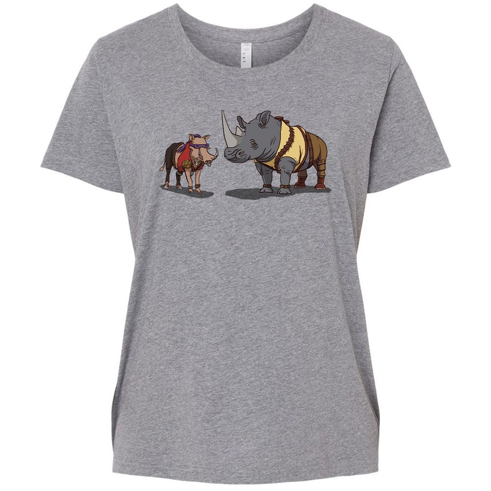 Ladies Curvy Jersey - FH2JYMAY - Granite Heather - 9