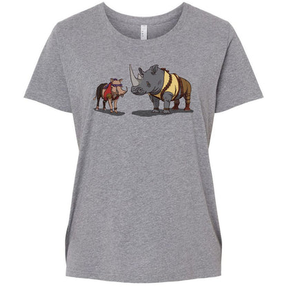 Ladies Curvy Jersey - FH2JYMAY - Granite Heather - 9