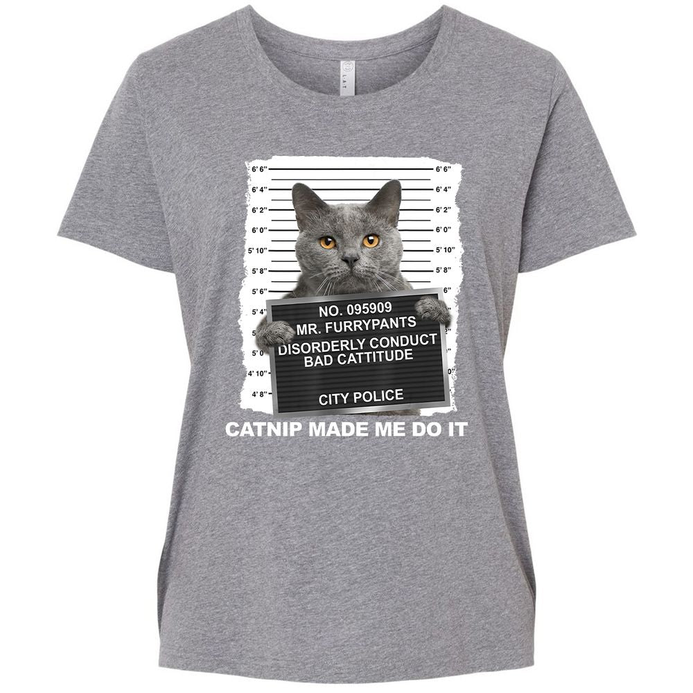 Ladies Curvy Jersey - 9QZSB6JP - Granite Heather - 9