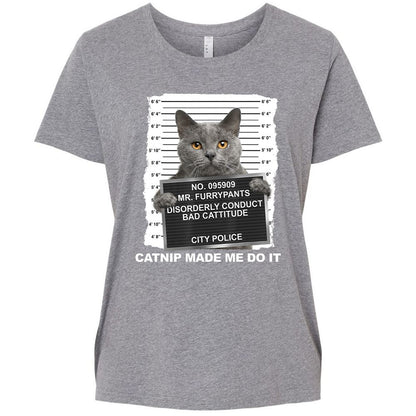 Ladies Curvy Jersey - 9QZSB6JP - Granite Heather - 9