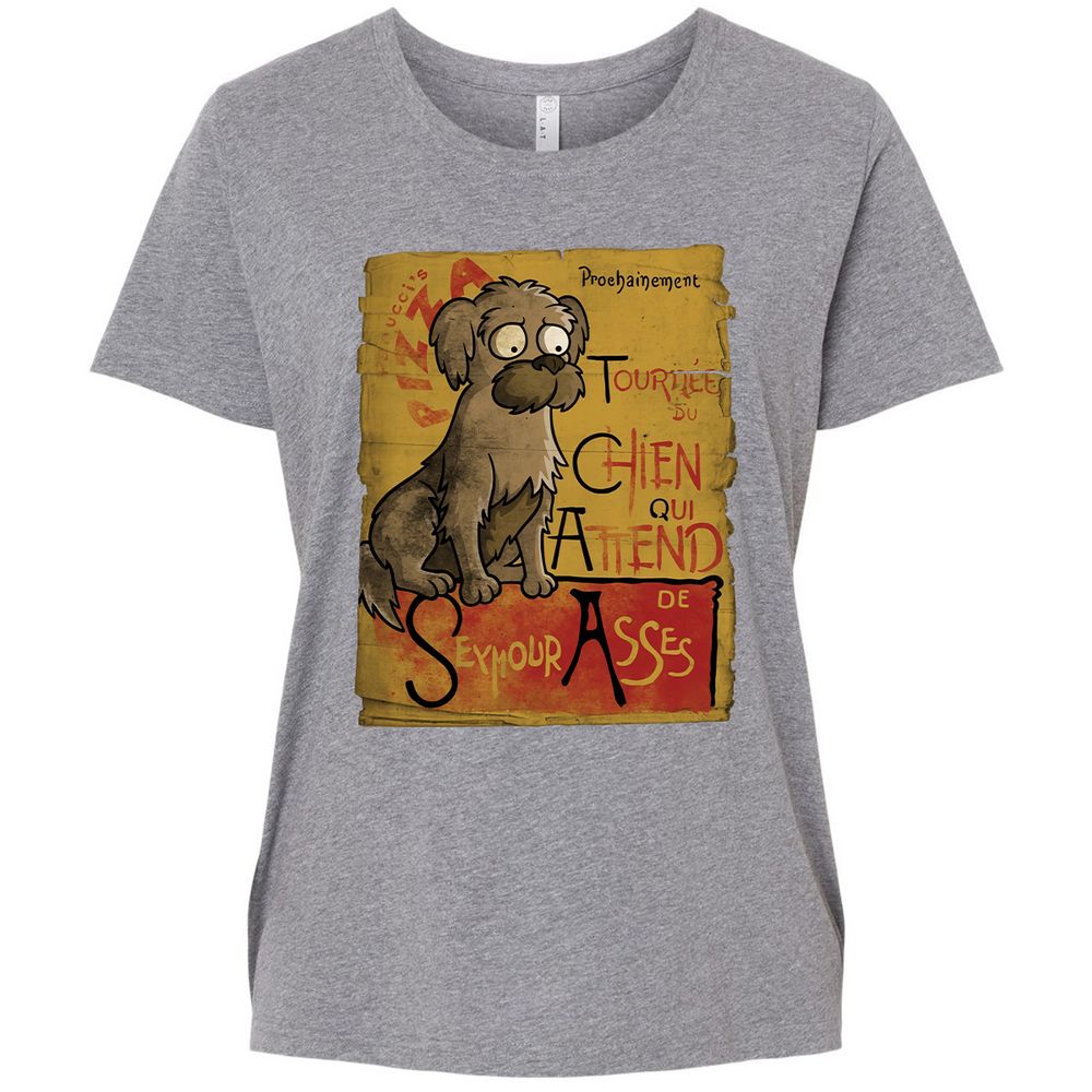 Ladies Curvy Jersey - 1KKCCT1G - Granite Heather - 9