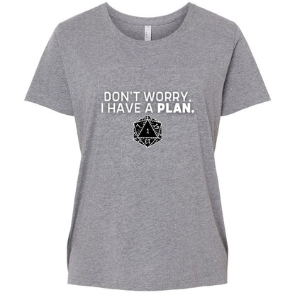 Ladies Curvy Jersey - TWH8GN2G - Granite Heather - 9