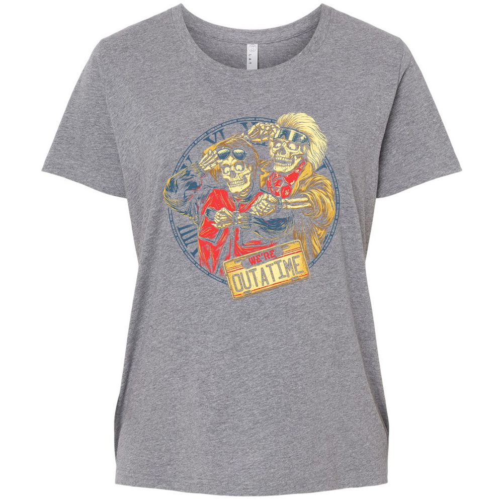 Ladies Curvy Jersey - 325PQW2X - Granite Heather - 9