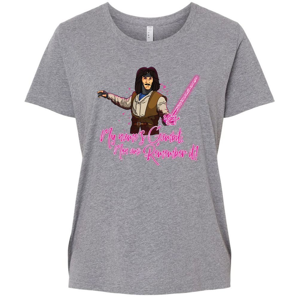 Ladies Curvy Jersey - NCYARWW8 - Granite Heather - 9