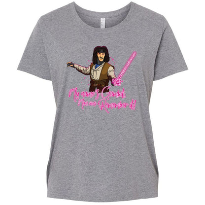 Ladies Curvy Jersey - NCYARWW8 - Granite Heather - 9