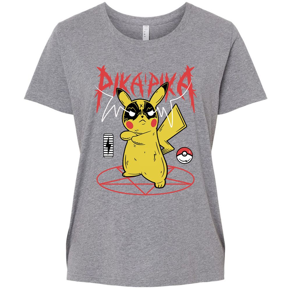 Ladies Curvy Jersey - NHMKW84F - Granite Heather - 9