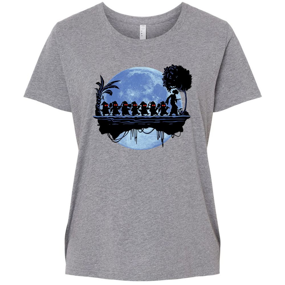 Ladies Curvy Jersey - JL72XJX3 - Granite Heather - 9