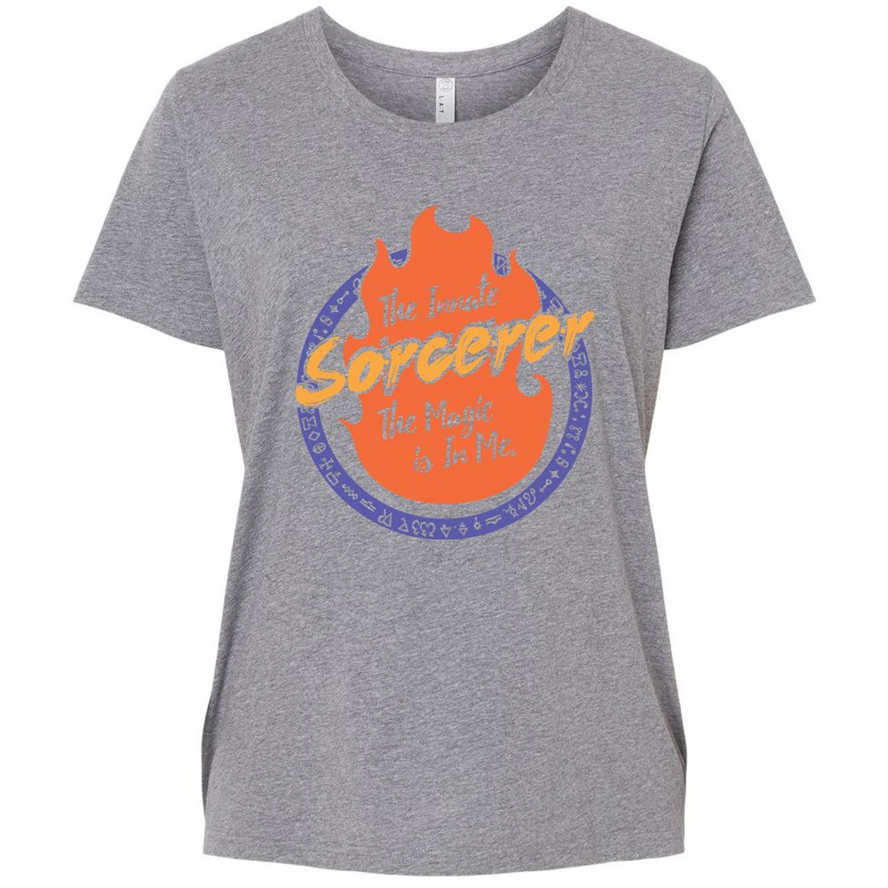 Ladies Curvy Jersey - 8MM2Q5BJ - Granite Heather - 9