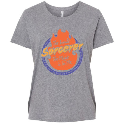 Ladies Curvy Jersey - 8MM2Q5BJ - Granite Heather - 9