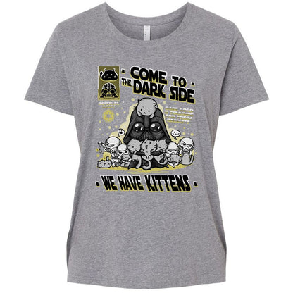 Ladies Curvy Jersey - YGNXT6V3 - Granite Heather - 9