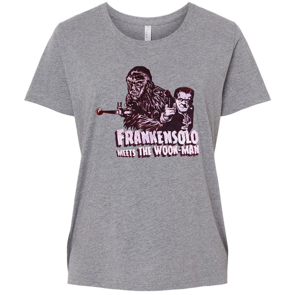 Ladies Curvy Jersey - H1ZUNB7D - Granite Heather - 9