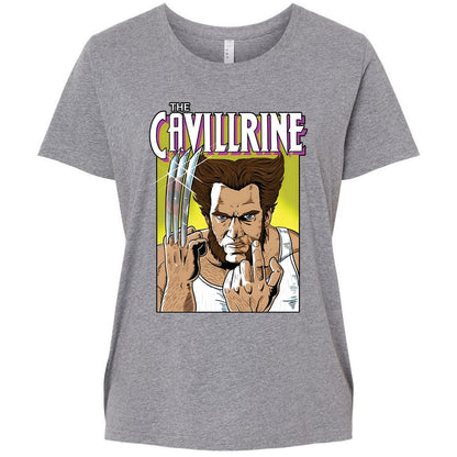 Ladies Curvy Jersey - 7HFVJBPX - Granite Heather - 9