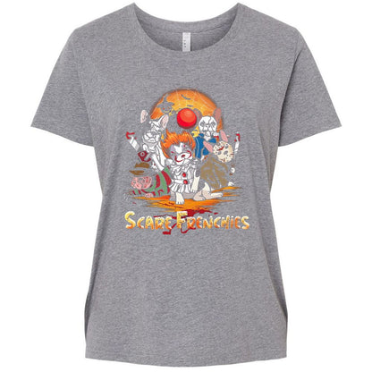 Ladies Curvy Jersey - 7EM7V7Q1 - Granite Heather - 9