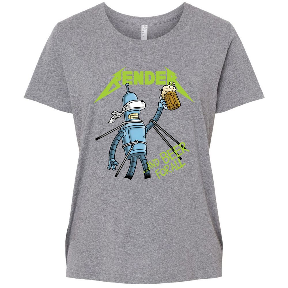 Ladies Curvy Jersey - 8X68WFS4 - Granite Heather - 9