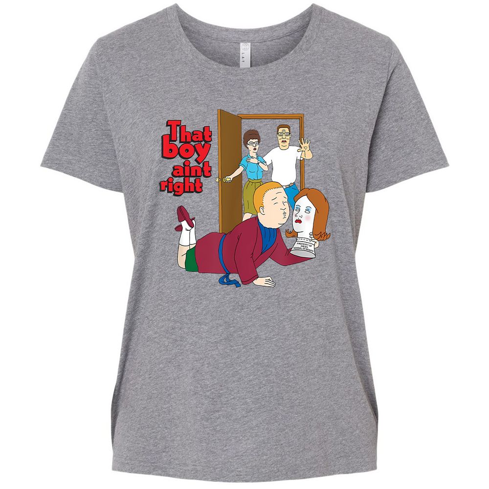 Ladies Curvy Jersey - P7WPNGS6 - Granite Heather - 9