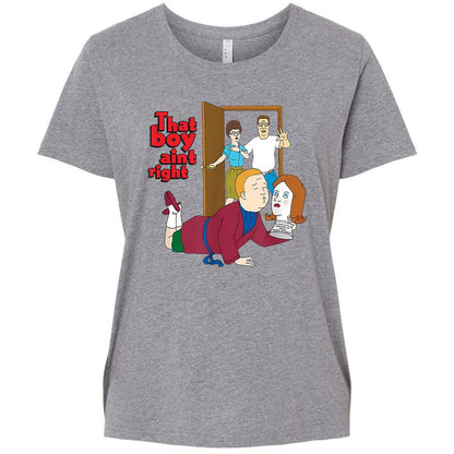 Ladies Curvy Jersey - P7WPNGS6 - Granite Heather - 9