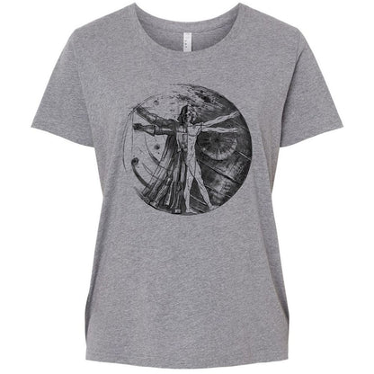 Ladies Curvy Jersey - GJGMSDZ6 - Granite Heather - 9