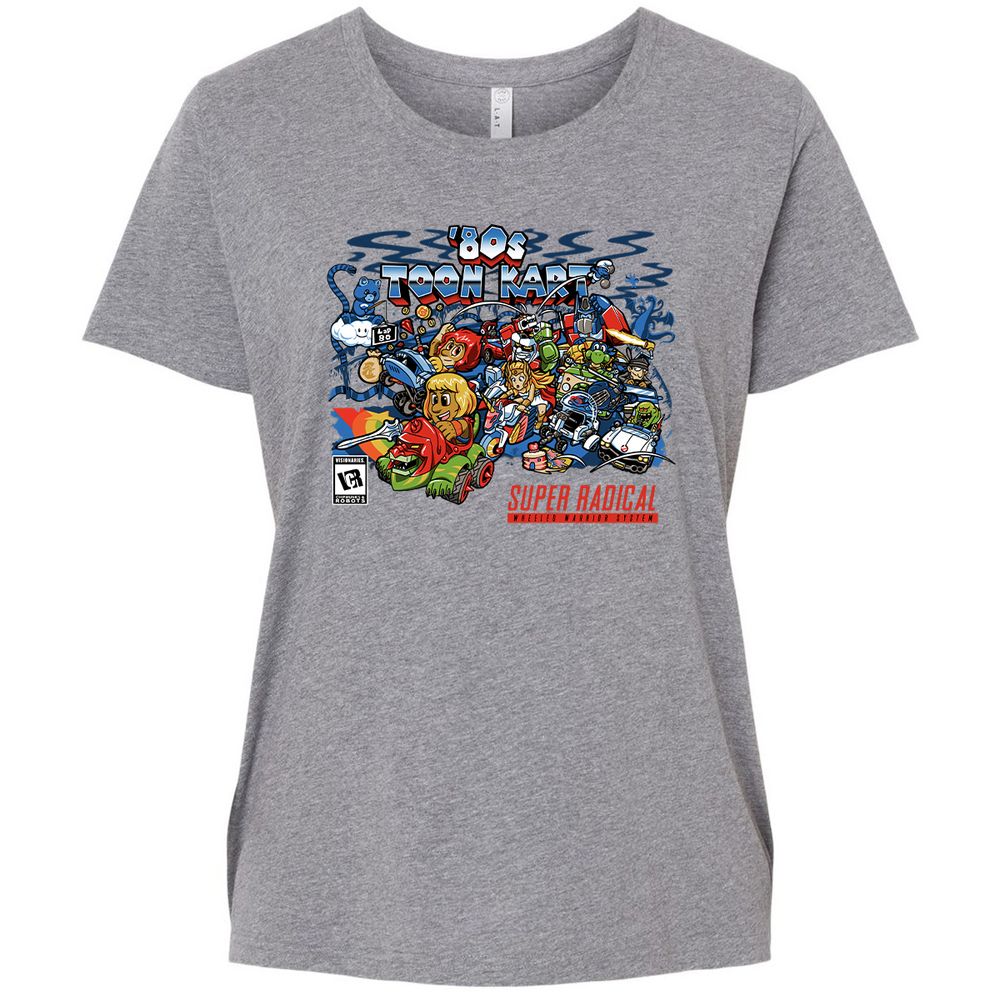 Ladies Curvy Jersey - MTDATZ9U - Granite Heather - 9