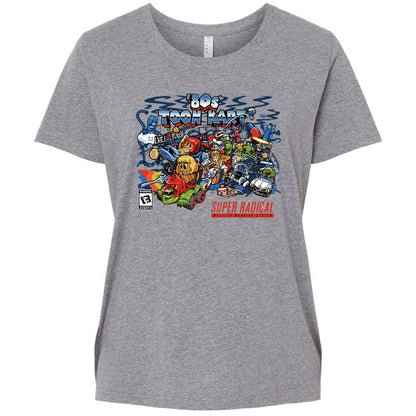 Ladies Curvy Jersey - MTDATZ9U - Granite Heather - 9