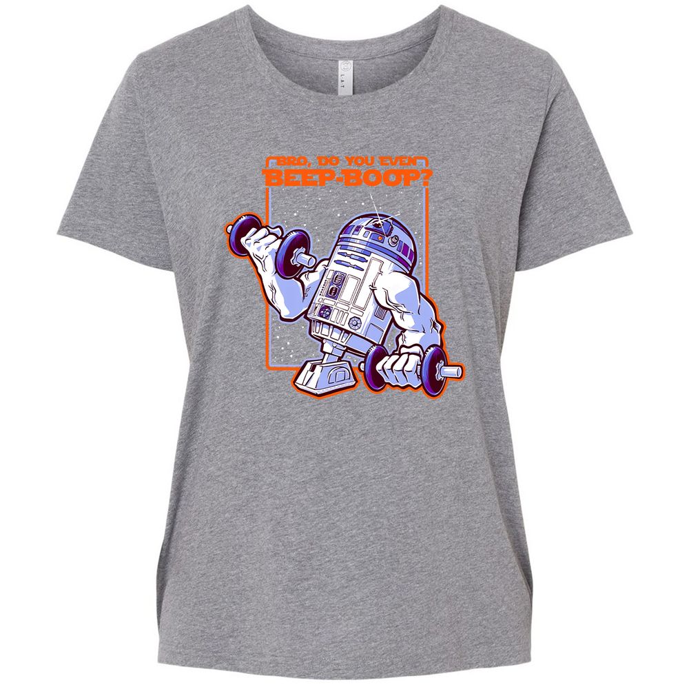 Ladies Curvy Jersey - PNYLBPNC - Granite Heather - 9