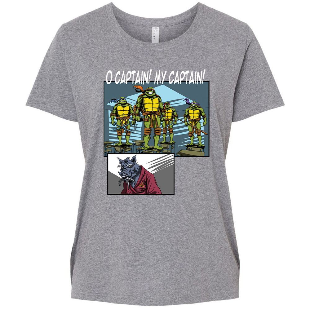 Ladies Curvy Jersey - UYETKGD5 - Granite Heather - 9