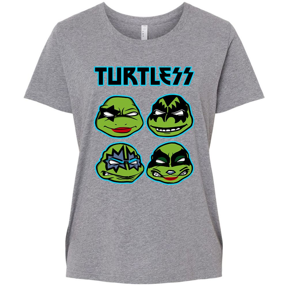 Ladies Curvy Jersey - 9DKPNMG4 - Granite Heather - 9