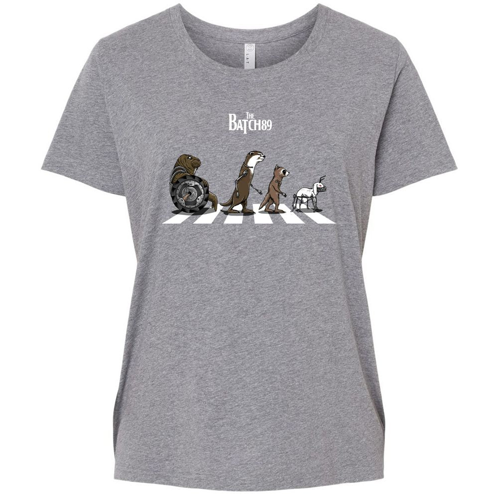 Ladies Curvy Jersey - 8JZBGMAP - Granite Heather - 9