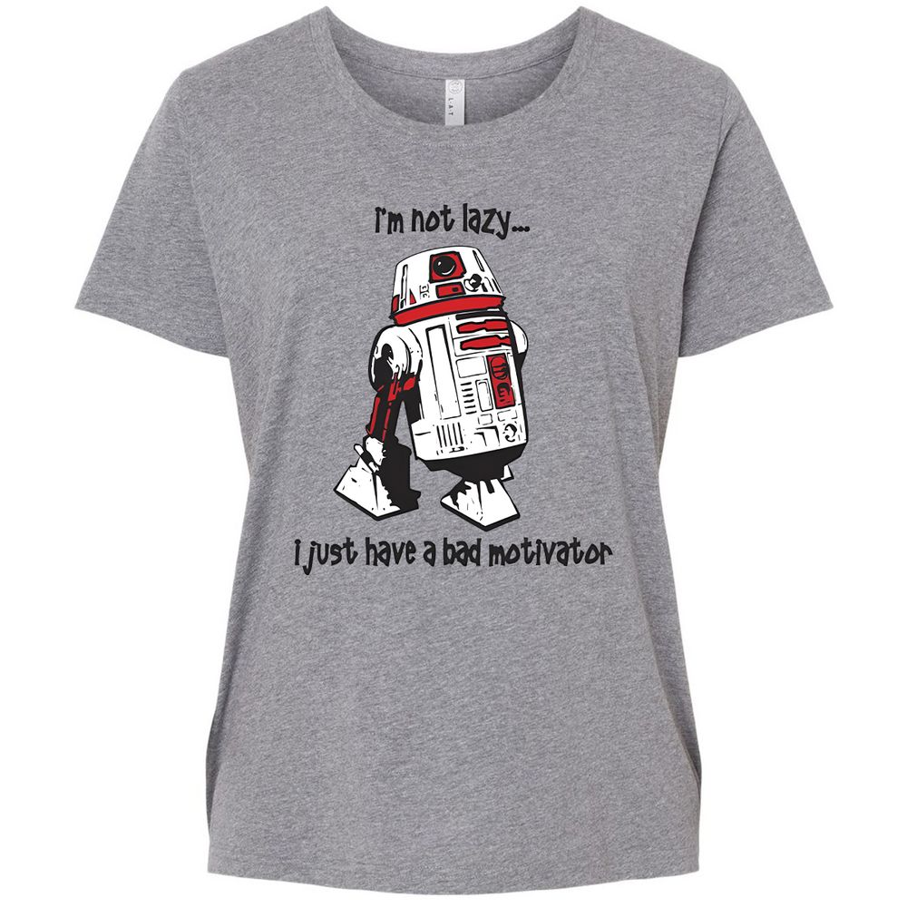 Ladies Curvy Jersey - YXJDGY4Z - Granite Heather - 9