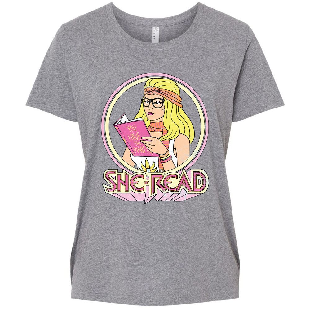 Ladies Curvy Jersey - 6TVK87UU - Granite Heather - 9