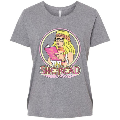 Ladies Curvy Jersey - 6TVK87UU - Granite Heather - 9