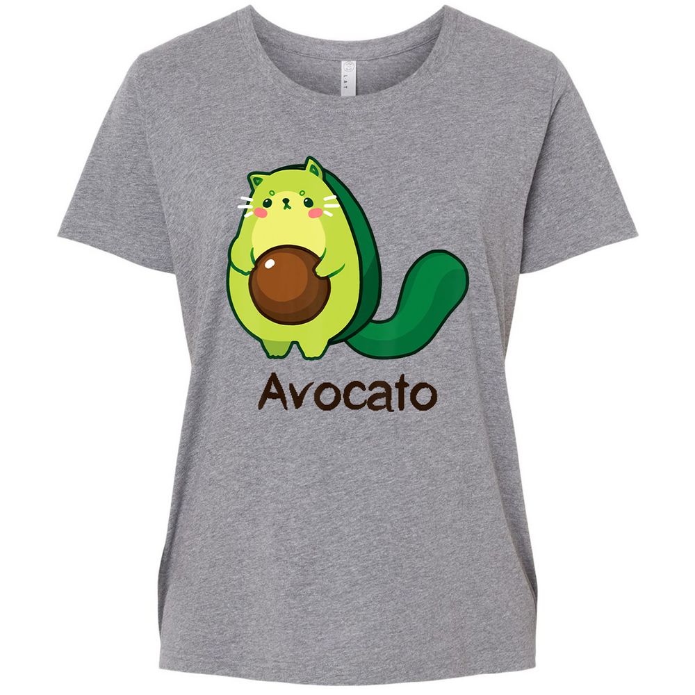 Ladies Curvy Jersey - A83SSK2Z - Granite Heather - 9