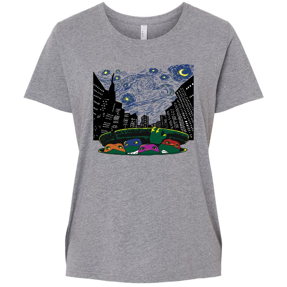 Ladies Curvy Jersey - VW5NBMQ7 - Granite Heather - 9