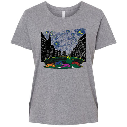 Ladies Curvy Jersey - VW5NBMQ7 - Granite Heather - 9