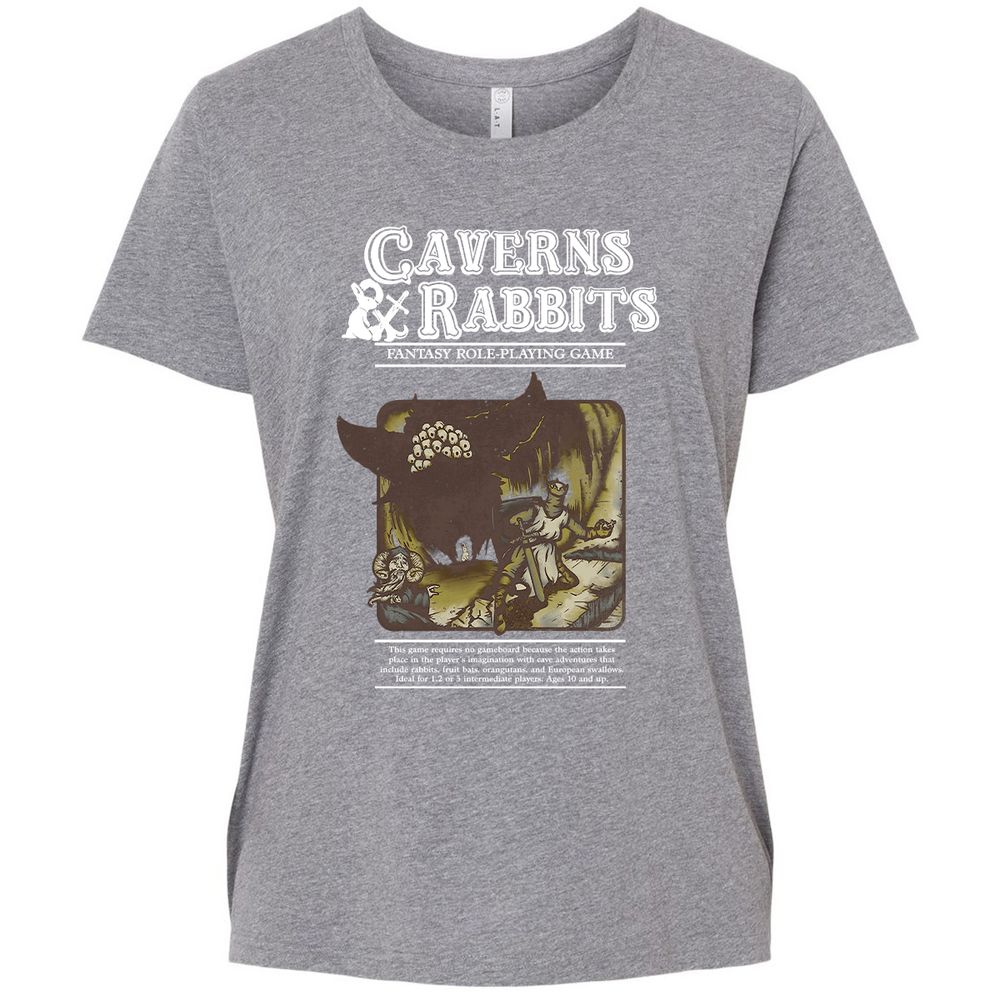 Ladies Curvy Jersey - HED5ACN7 - Granite Heather - 9