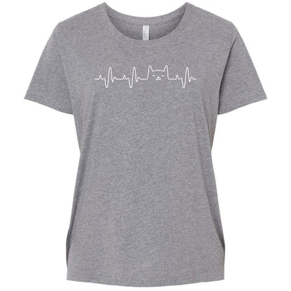 Ladies Curvy Jersey - NZDATPUV - Granite Heather - 9