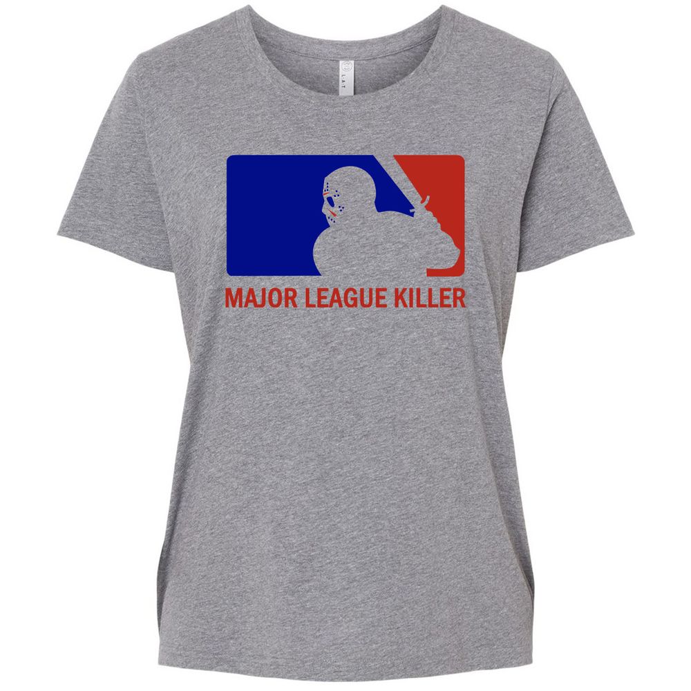 Ladies Curvy Jersey - QAAAL1KZ - Granite Heather - 9