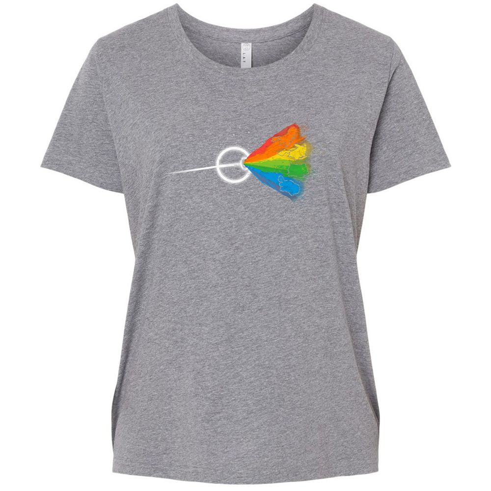 Ladies Curvy Jersey - RQJP4HWA - Granite Heather - 9