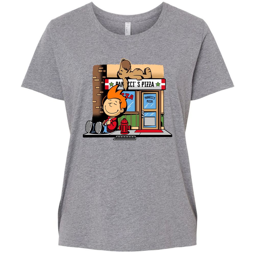 Ladies Curvy Jersey - 2KUY2PP4 - Granite Heather - 9