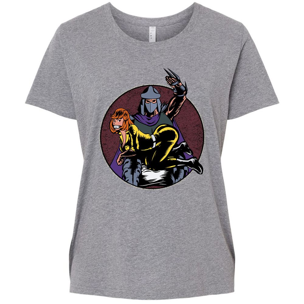 Ladies Curvy Jersey - BJANKGYR - Granite Heather - 9