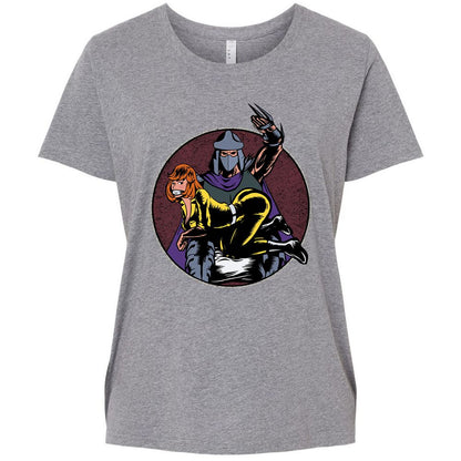 Ladies Curvy Jersey - BJANKGYR - Granite Heather - 9