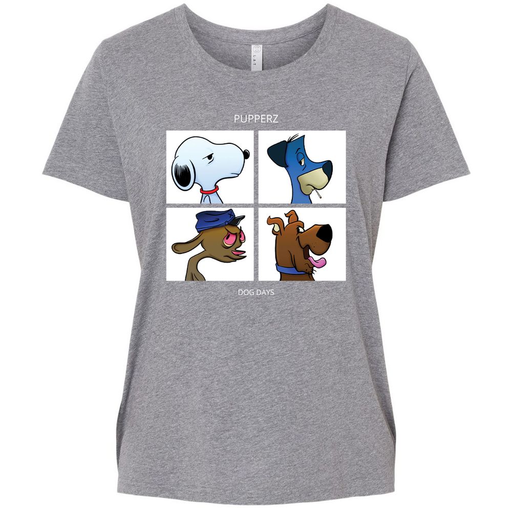 Ladies Curvy Jersey - D1J7EFLA - Granite Heather - 9