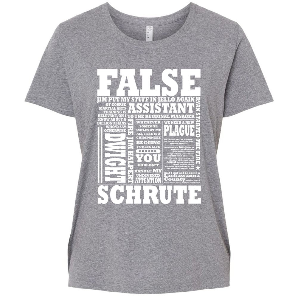 Ladies Curvy Jersey - 7WPLWAEK - Granite Heather - 9