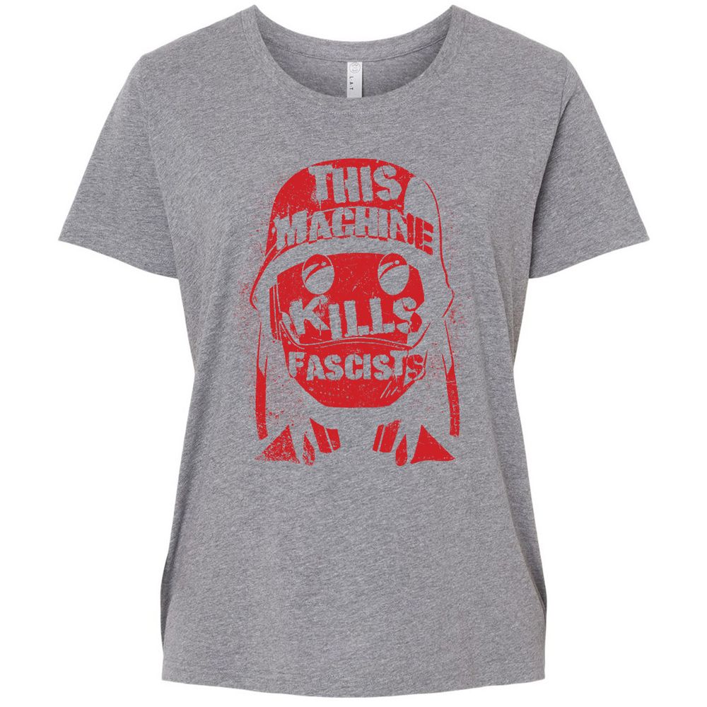 Ladies Curvy Jersey - 45N9NL97 - Granite Heather - 9