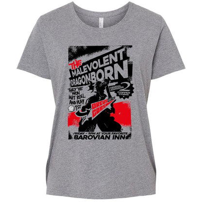 Ladies Curvy Jersey - UPX7X7C8 - Granite Heather - 9