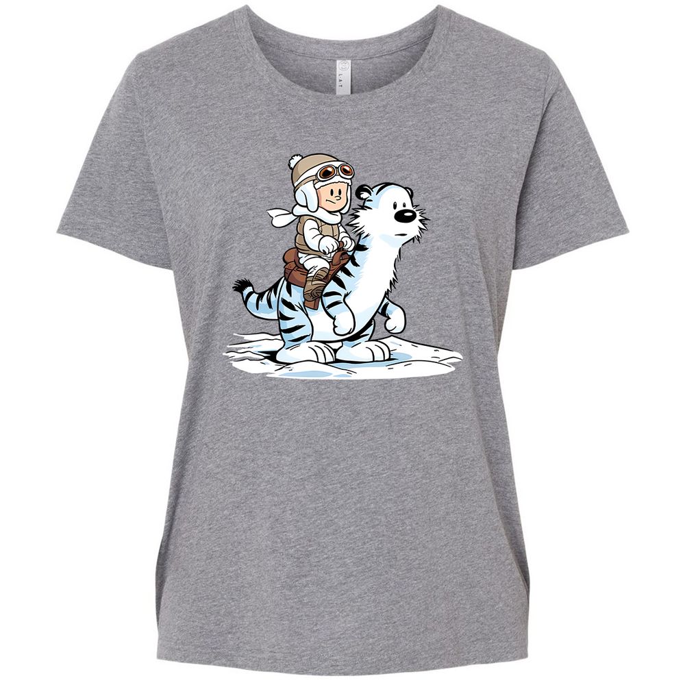 Ladies Curvy Jersey - LWYL9PGF - Granite Heather - 9