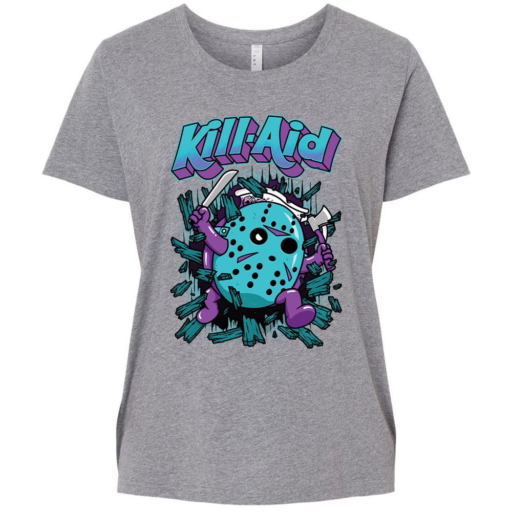 Ladies Curvy Jersey - HAV3GXNB - Granite Heather - 9