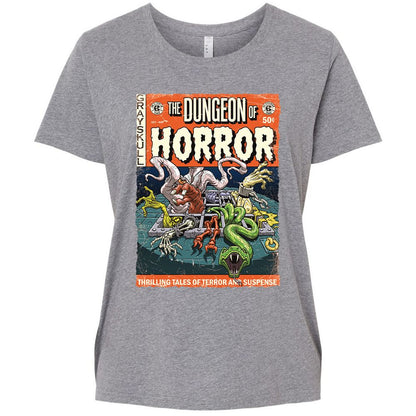 Ladies Curvy Jersey - GGC1D1FD - Granite Heather - 9