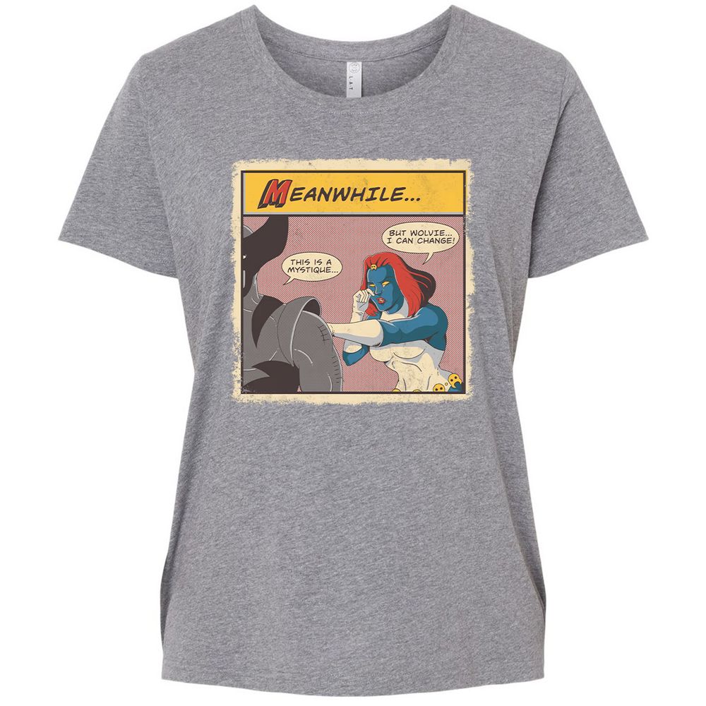 Ladies Curvy Jersey - LCX1SGV6 - Granite Heather - 9