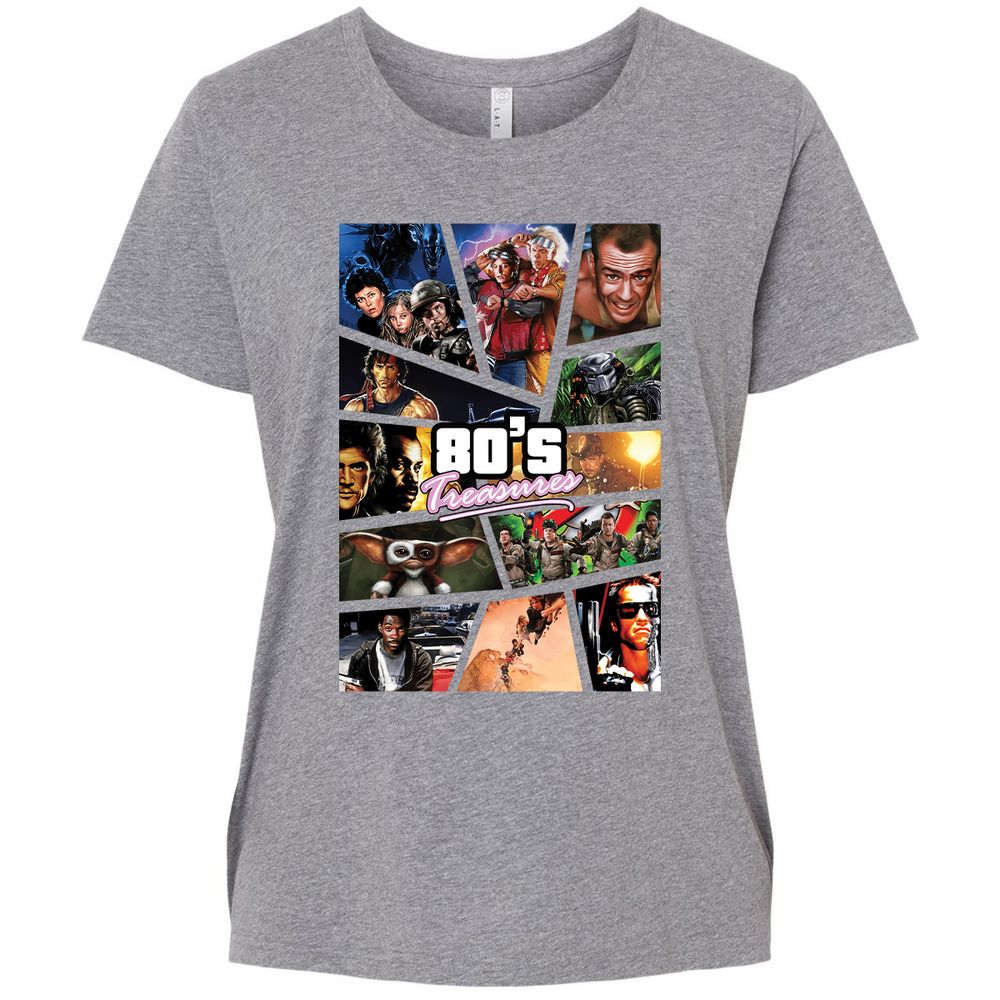 Ladies Curvy Jersey - 5SY5JAUF - Granite Heather - 9